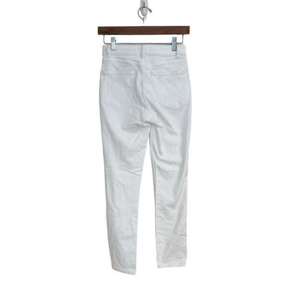 DL1961 Farrow High-Rise Skinny White Jean in Porcelain, Size 26 - Picture 7 of 11